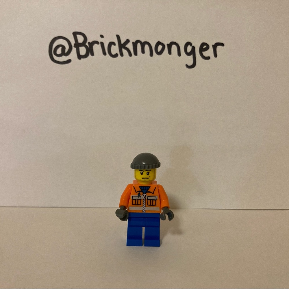 LEGO® City Construction Worker Minifigure